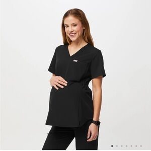 Figs Octavia Maternity Scrub Top